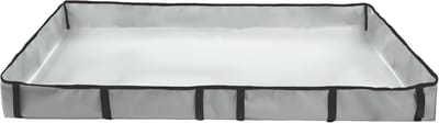Kooi Bodem - Hok Voering - Dierenverblijf Schoon - Waterdicht PVC - 30 x 122 cm - Zwart