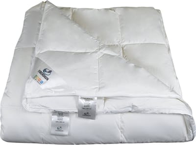 Polydaun Fiberdaun dekbed - 4-seizoenen - anti-huisstofmijt - voelt aan als dons - 140x200 cm