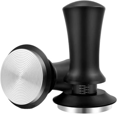 Koffie Tamper - Barista Accessoire - Perfecte Espresso - Automatische Terugstelling - 51/58 mm - Zwart