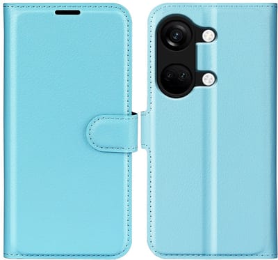 Coverup Hoesje - Geschikt voor OnePlus Nord 3 Hoesje - Coverup Book Case - Lichtblauw