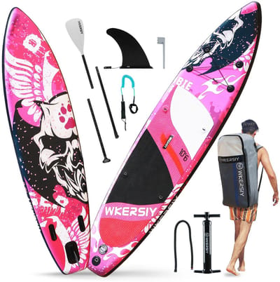 Bovista Sup Board - Opblaasbaar - Supboard - Sup Boards - Paddle - Kayak - 320cm Roze