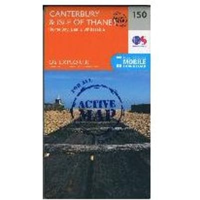 Canterbury And The Isle Of Thanet 1 : 25 000