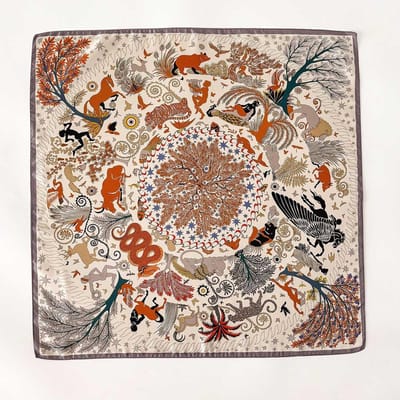 Écharpe en soie sergé naturel pour femmes Cravate de cou Foulard double face Châle Enveloppe Carré Foulard de cou Hijab Bandana Écharpes Twill Silk 65x65cm gray