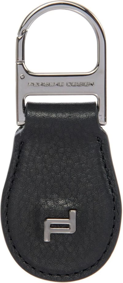 PORSCHE DESIGN Sleutelhanger Keyring Drop Black Zwart