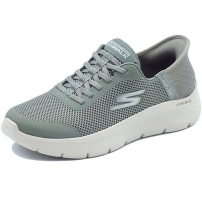 Skechers Go Walk Flex - Grand Entry, outdoorschoenen, dames, olijfgroen