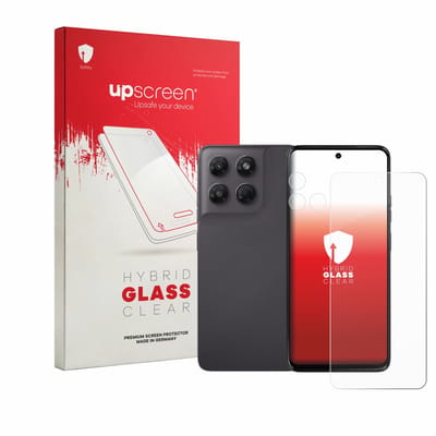 upscreen - Screenprotector voor Motorola Moto G37 (Voor+Camera) - Folie Beschermfolie Beschermglas transparant
