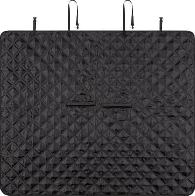 Zoofari Autodeken voor Honden - Autodeken: 120 x 140 cm - Materiaal: Polyester - Beschermt de achterbank van uw auto tegen dierenharen en vuil - Geïntegreerde openingen voor veiligheidsgordels - Eenvoudige bevestiging aan de hoofdsteunen