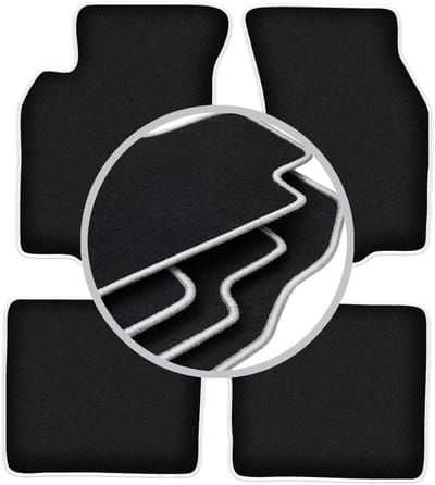 CARLUX-SILVER automatten voor: Mitsubishi Colt V (CJ0) hatchback (1996-2003)