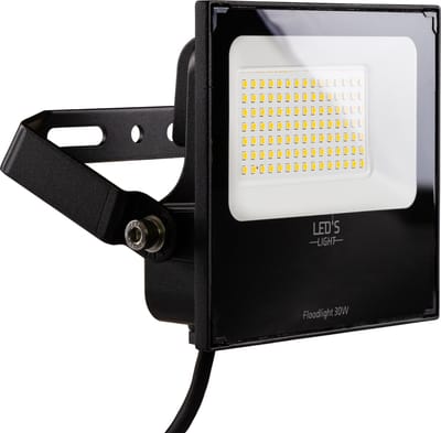 LED's Light Floodlight 4800 - Waterbestendig en Kantelbaar - 30W - Schijnwerper - Verstraler - Schijnwerpers
