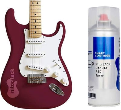 NitorLack Nitrocellulose Lak Dakota Rood voor Gitaar