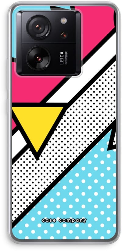 Case Company® - Hoesje geschikt voor Xiaomi 13T Pro hoesje - Pop Art #3 - Soft Cover Telefoonhoesje - Bescherming aan alle Kanten en Schermrand