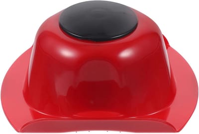 Snijmachine Veiligheidshouder - Vingerbeschermer Rasp - Veilig Snijden - Voedselveilig Plastic - 11.5 cm - Rood