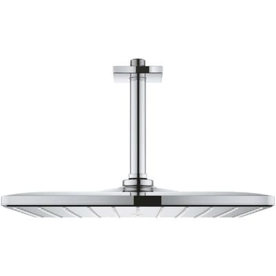 Grohe Rainshower 310 Mono Cube overhead shower set square, ceiling mounted, without flow restriction, 26565000