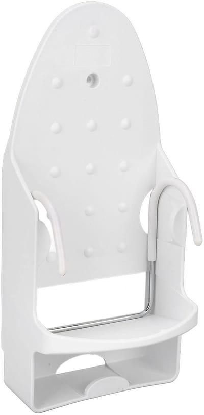NTH products- Kledinghanger 2-in-1 - Hittebestendig - Wandmontage - Strijkijzer Houder - Strijkplank Beugel - IJzeren Organisatiehulp - Strijkijzerhouder