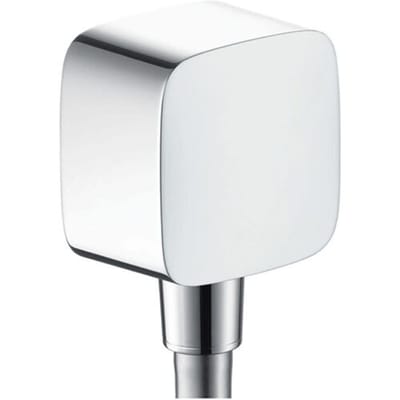 AXOR Fixfit kunststof muuraansluitbocht m. slangaansluiting softcube chroom