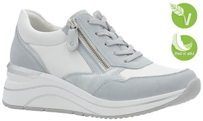Remonte-dames-sneaker-lichtblauw-wit-art.D0T01 12-maat 37