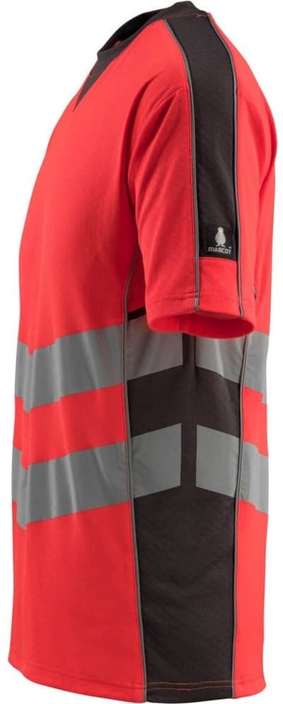 Mascot Safe Supreme T-shirt 50127-933 - hi-vis rood/donkerantraciet - L
