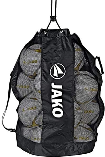 JAKO - Ball Bag For 20 Balls, Unisex-Adult, Black