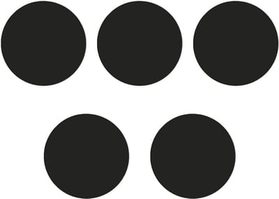 5 stuks Zelfklevende Deurstoppers Set - Transparant Siliconen Beschermers voor Deurklink