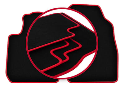 CARLUX-RED automatten voor: Ford StreetKa cabriolet (2003-2006)