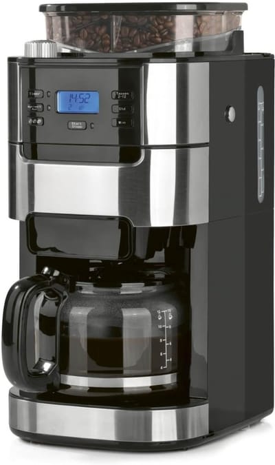 Koffiemachine met Bonen - Volautomatische Koffiemachine - Espressomachine - Koffiezetapparaat Bonen - 900 W - Zwart