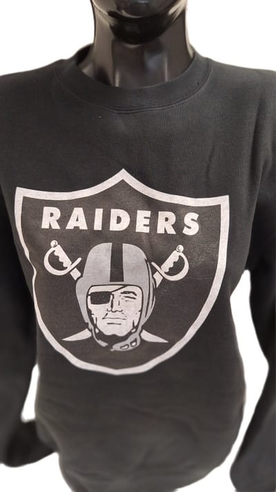 LAS VEGAS RAIDERS- HOODIE-BLACK- M