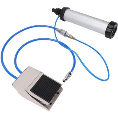 Pistolet à calfeutrer pneumatique Applicateur de calfeutrant pour décoration intérieure Alliage d'aluminium 310 ml white