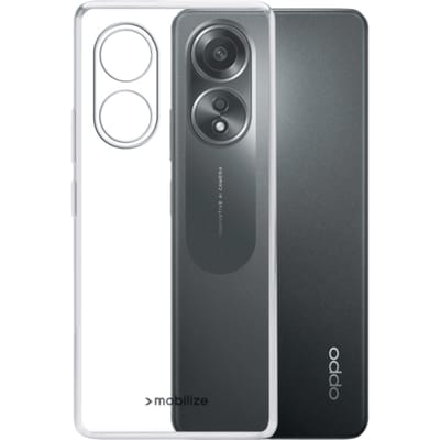 Mobilize OPPO A58 Siliconen (TPU) Hoesje Transparant