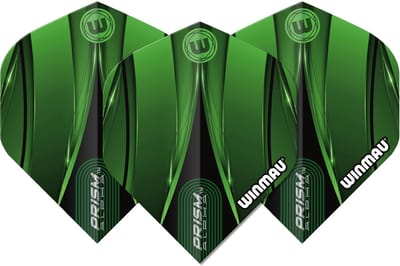Winmau Prism Alpha Sniper Green - Dart Flights