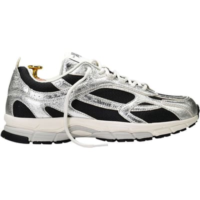 Mercer Amsterdam - Heren Sneakers The Re-Run Pineapple 2.0 - Zilver - Maat 42