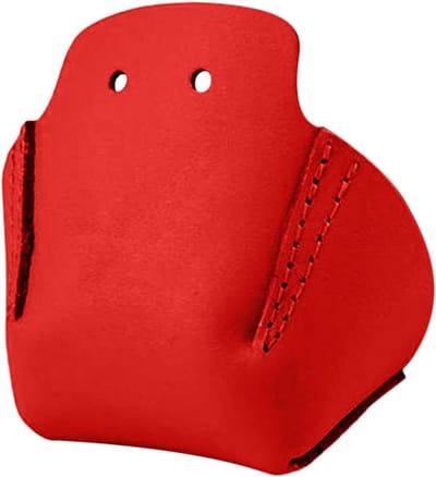 Skaters Teenbescherming - Beschermkap Rolschaats - Bescherming Outdoor - Duurzaam PU-leer - Universele Pasvorm - Rood