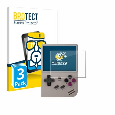 Screenprotector 3 Stuks voor Anbernic RG35XX Plus Beschermglas transparant