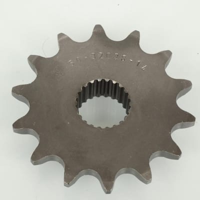 Pignon sortie boite Esjot pour moto Yamaha 600 TTR 50-32028-14 14 dents pas 520