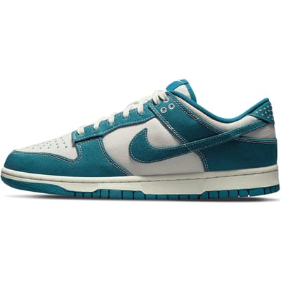 Nike Dunk Low SE Sashiko - Bleu Industriel Sneakers Homme Blanc Sommet DV0834-101 45 gray