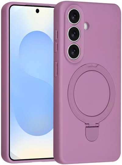 TUNIQ telefoonhoesje voor Samsung Galaxy S26 - Met ringstand en koord - Paars