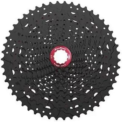 Cassette Sunrace CSMZ90 12 speed 11-50T - zwart met rode spider