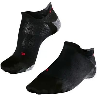 FALKE RU5 Race Invisible anti-blaar functioneel materiaal hardloopsokken dames zwart - maat 35-36