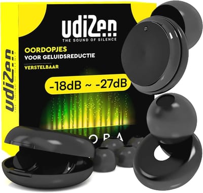Zachte en Ergonomische Geluidsreducerende Oordoppen voor Slaap en Studeren - Herbruikbare Oordopjes met Instelbare Ruisonderdrukking