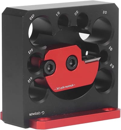 Verstelbare Dowel Maker Jig Kit voor Houtbewerking, 8-20mm Plug Cutter met 8 Gaten, Elektrische Boor en Frees voor Houten Staven en Dowel Pins