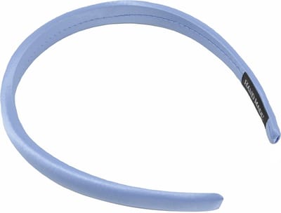 Satijn Diadeem / Haarband - Blauw | Kunststof 1,5 cm | Fashion Favorite