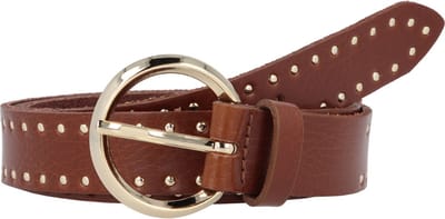 Vanzetti Leren Riem Slim Belt W85 Cognac Bruine