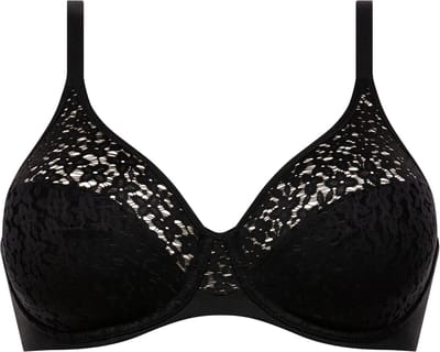 Chantelle - Norah - Beugel BH - Bedekkend - Soft Feel - ZWART