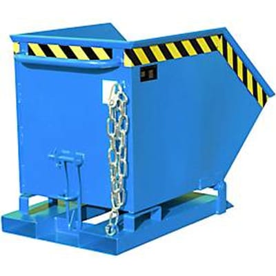 Kiepcontainer KK 250, blauw (RAL 5012)