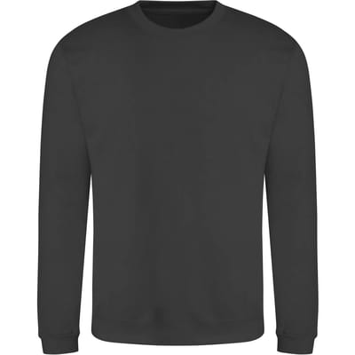 Just Hoods - AWDis Sweat - Storm Grey (Solid) maat L