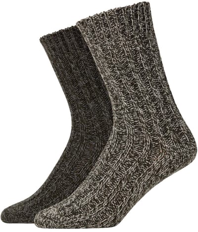 SNOCKS Noorse Sokken 23 â€“ Wintersokken Dames & Heren â€“ Warm & Comfortabel â€“ Scandinavisch Design â€“ 2 Paar