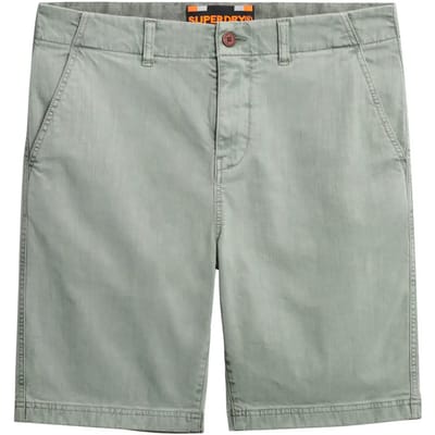 Superdry Broek Vintage International Short M7110397a Washed Sage Mannen Maat - W28