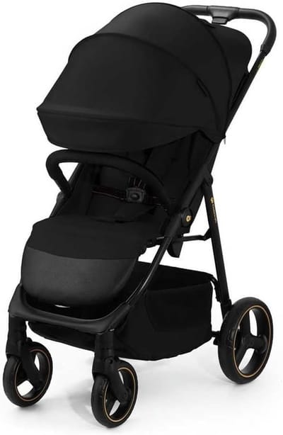Kinderbuggy - Wandelwagen Lichtgewicht - Stadswandelingen - Met één hand inklapbaar - Tot 25 kg - Zwart