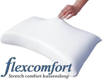 Mahoton Kussenslopen Flexcomfort Wit Brace