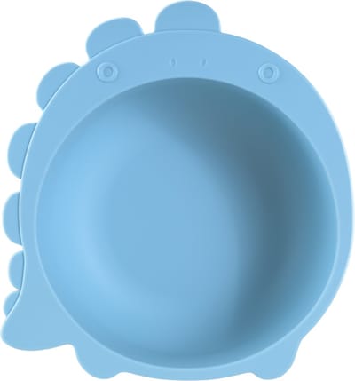 Sproudsy Kom Dino – Zuignap – Kinderservies - Baby – Misty Blue
