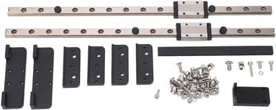 Dailygoods- Geleiderailkit Hoge Efficiëntie - Lineaire Bewegingsrail - Schuifblokken - 3D-printer - CNC-machine - Stabiliteit en Nauwkeurigheid - Lineaire Rail
